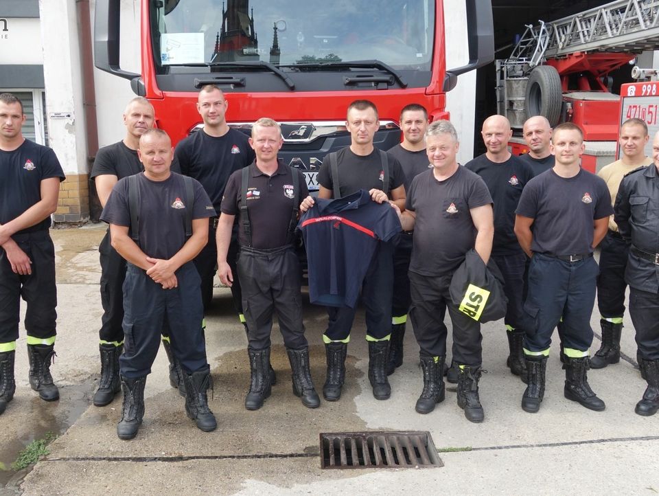 Les pompiers de Lubań sont revenus d’une mission de lutte contre les incendies de forêt en France