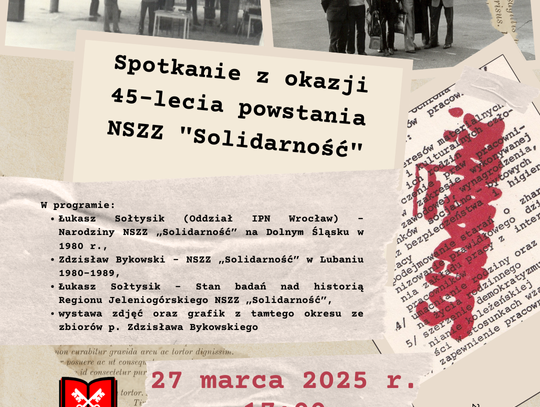 45-lecie powstania NSZZ "Solidarność" - wystawa w bibliotece