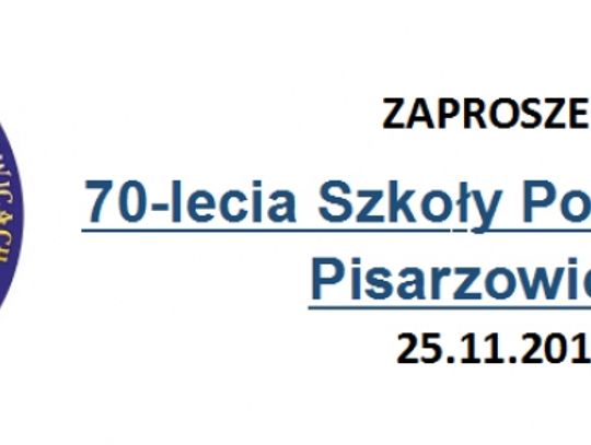 70-lecie Szkoły Podstawowej w Pisarzowicach