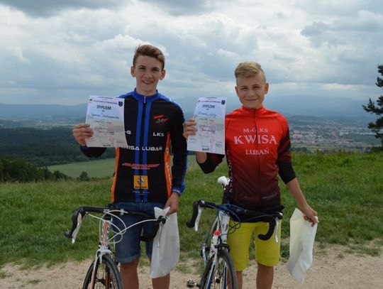 Adrian Górski na podium