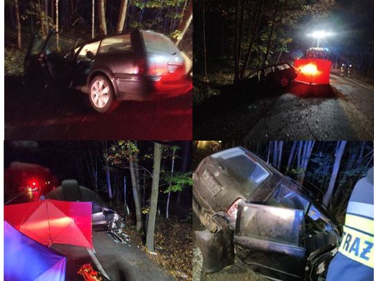Aktualizacja. Śmiertelny wypadek na drodze do Węglińca