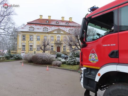 Alarm bombowy w szkole w Biedrzychowicach. Służby na miejscu