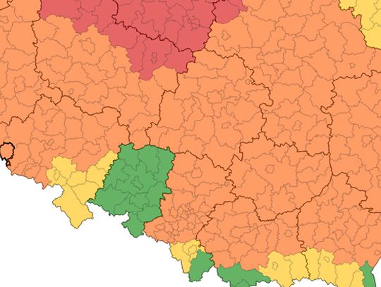 Alert 2 stopnia - burze z gradem