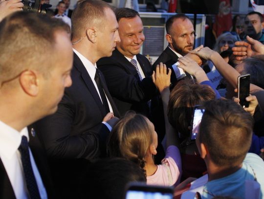 Andrzej Duda w Bolesławcu