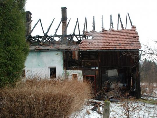 Areszt za włamanie, podpalenie budynku i znieważenie miejsca spoczynku zmarłego