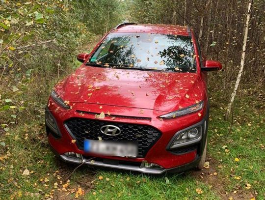 Auto pochodzące z kradzieży znalezione w Bogatyni
