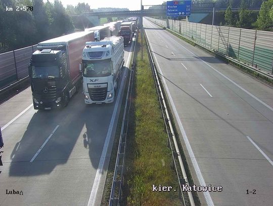 Autostrada A4. Gigantyczny korek w stronę granicy