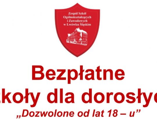 Bezpłatne szkoły dla dorosłych. Sprawdź kierunki