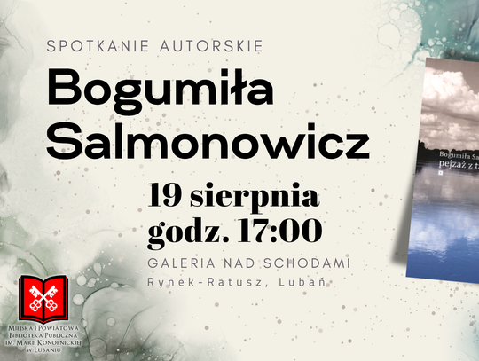 Spotkanie autorskie z Bogumiłą Salmonowicz