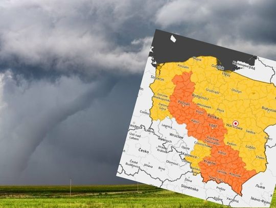 Burza dała się we znaki w okolicach Bolesławca, dziś niemal w całej Polsce niespokojnie
