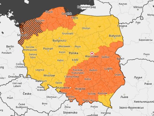 Burze nad Polską. IMGW ostrzega także mieszkańców powiatu lubańskiego