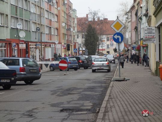 Chaos komunikacyjny w centrum Lubania