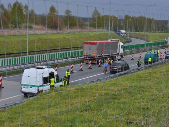 Ćwiczenia na autostradzie A4