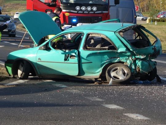 DK 30. Zderzenie Audi z Oplem