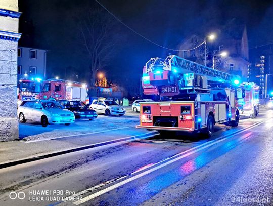 Dramatyczny pożar. Strażacy reanimowali mężczyznę