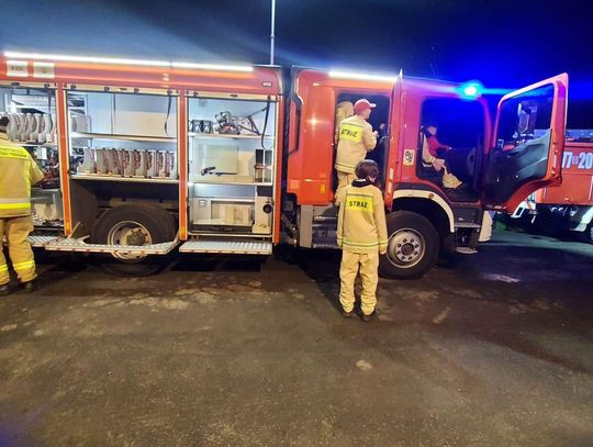 Druhowie OSP Radostów przywitali wóz ratowniczo-gaśniczy