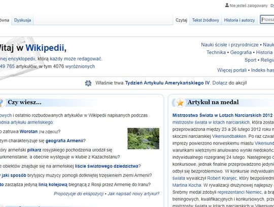 Dziś Dzień Wikipedii 