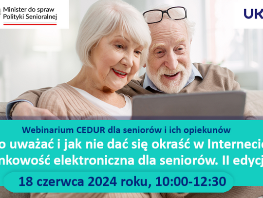 Webinarium dla seniorów