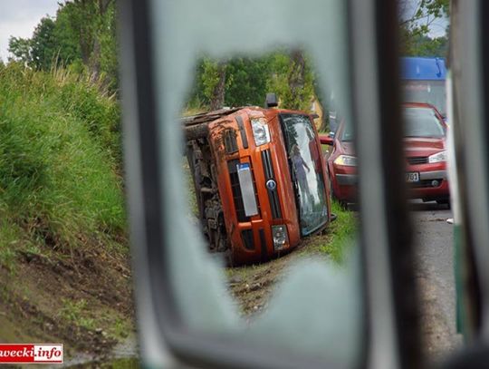 Efekty wyprzedzania - kolizja z udziałem autobusu