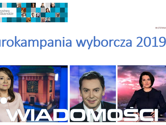 Eurokampania wyborcza 2019 w „Wiadomościach” TVP