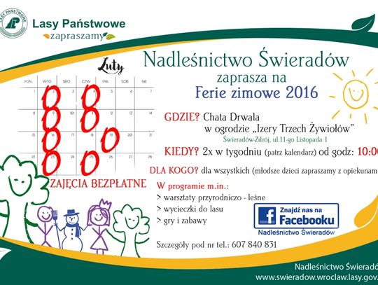 Ferie z Nadleśnictwem Świeradów