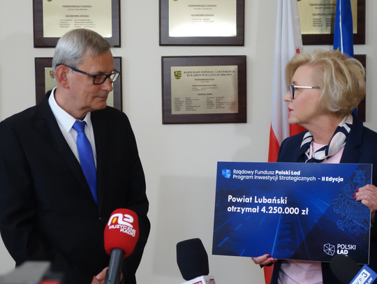 Fundusze z Polskiego Ładu dla Powiatu Lubańskiego