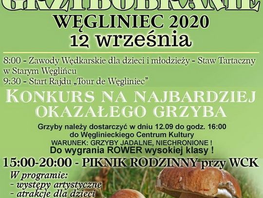 Gminne grzybobranie w Węglińcu