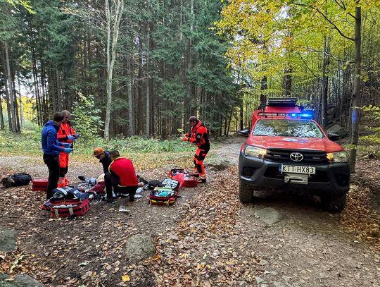 GOPR Karkonosze. Nie udało się pomóc turyście w Rudawach Janowickich