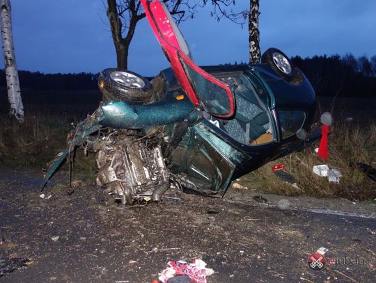 Groźny wypadek na łączniku do autostrady