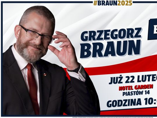 Grzegorz Braun odwiedzi Bogatynię, Bolesławiec i Jelenią Górę