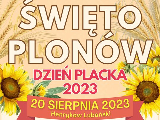 Henryków Lubański. Święto Plonów - Dzień Placka 2023