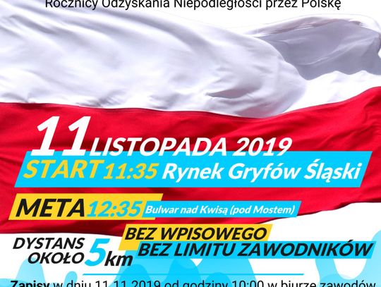 II Niepodległościowy Bieg Gryfitów