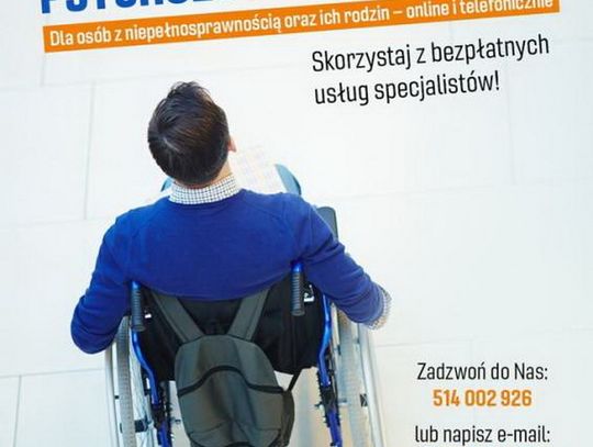 Informacja dla osób z niepełnosprawnością