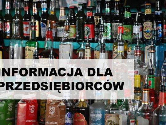 Informacja dla przedsiębiorców