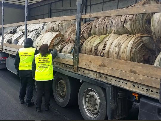 Jędrzychowice. Zatrzymano nielegalny transport odpadów