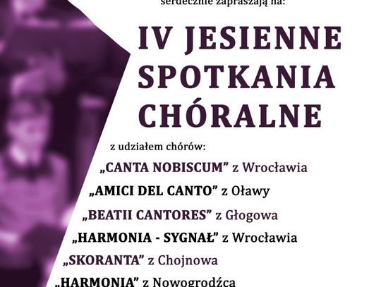 Jesienne Spotkania Chóralne