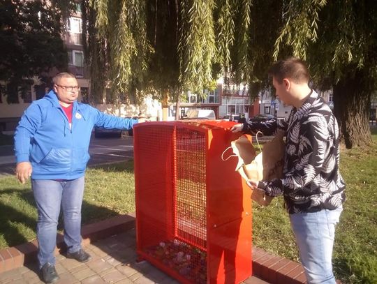 Jest i w Lubaniu! Pojemnik na nakrętki
