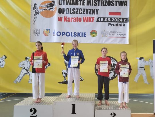 Julia Budzińska triumfuje na Otwartych Mistrzostwach Opolszczyzny w Karate WKF