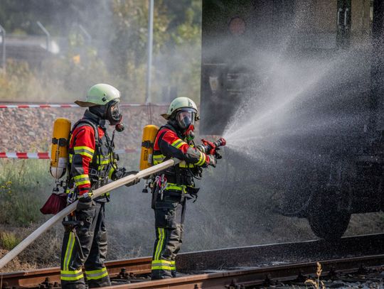  Katastrofa pociągu i transgraniczne ćwiczenia strażaków