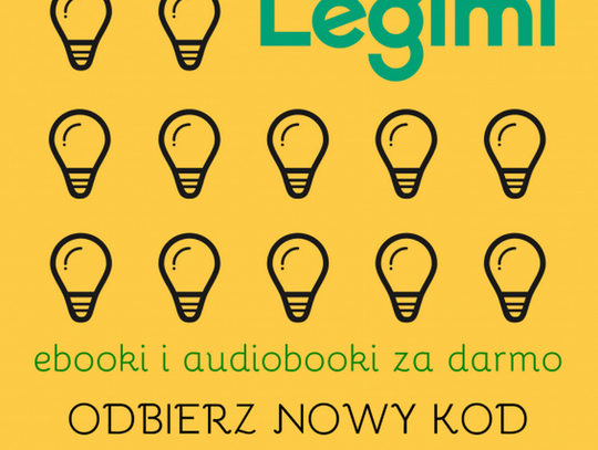 Kody Legimi dostępne w bibliotece na kolejny rok 2021