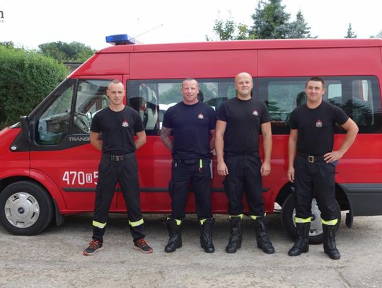 Kolejni strażacy z Lubania pojechali do Grecji