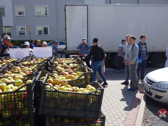 Kolejny TIR owoców przyjechał do Lubania