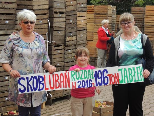 Kolejny TIR z jabłkami trafi do Lubania