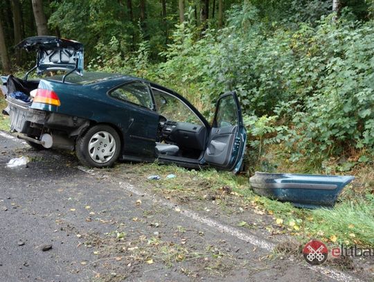 Kolejny wypadek na łączniku