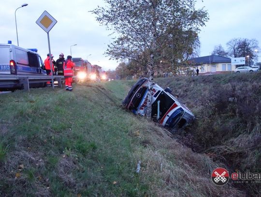 Kolizja z udziałem karetki pogotowia ratunkowego