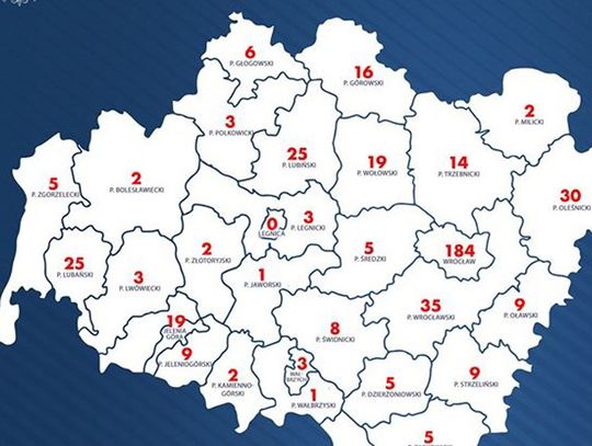 Koronawirus. Dane z Dolnego Śląska