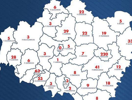 Koronawirus. Dane z Dolnego Śląska