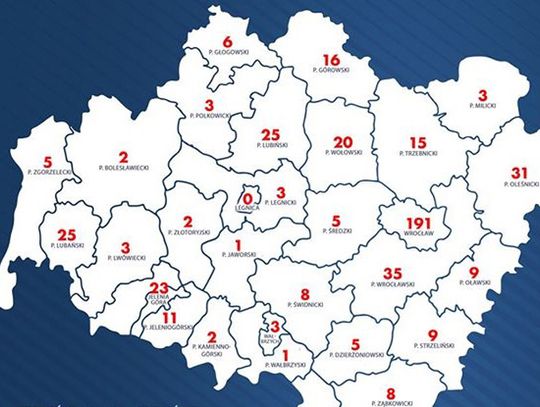 Koronawirus. Dane z Dolnego Śląska (19:30, 6 kwietnia)
