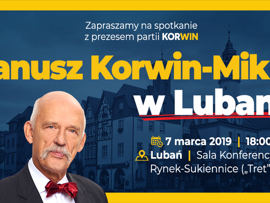 Korwin-Mikke w Lubaniu