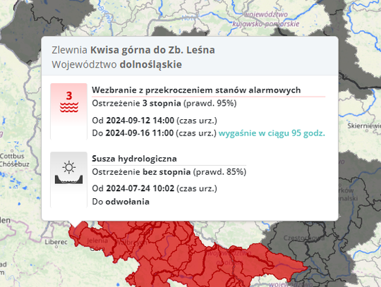 Leśna. Sztab kryzysowy w gotowości. Do kogo dzwonić i gdzie są worki i piasek?